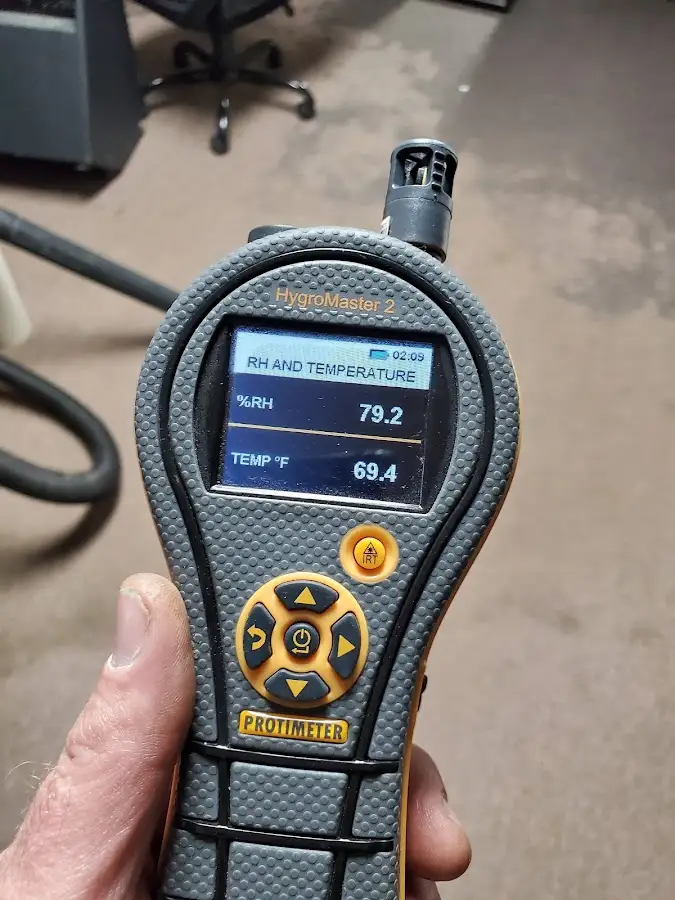 Moisture meter humidity assessment for Mold Remediation & Removal in Salida del Sol Estates